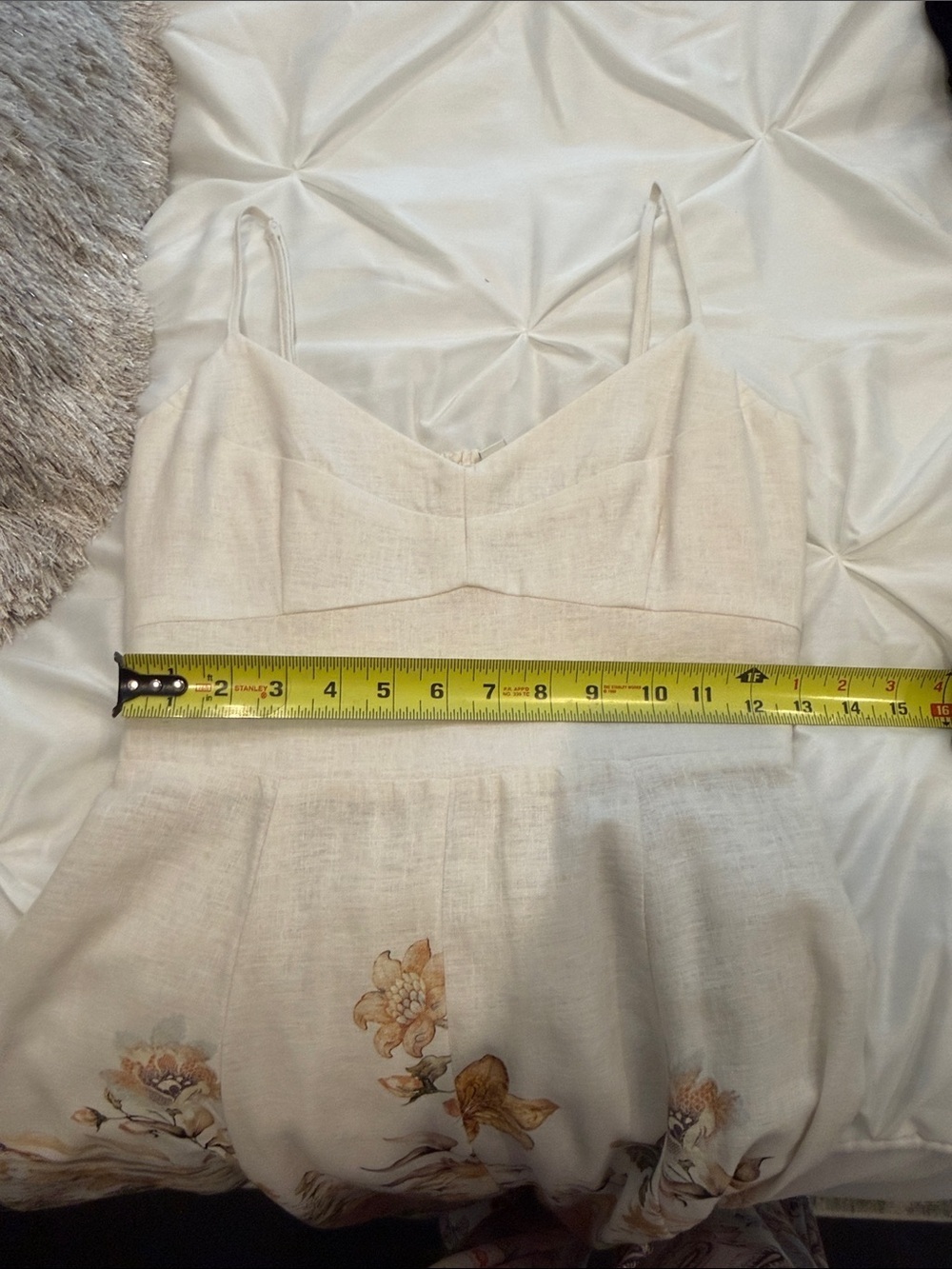 NWOT JOIE Cream & Blush Floral Midi Dress Size XS - Picture 9 of 9